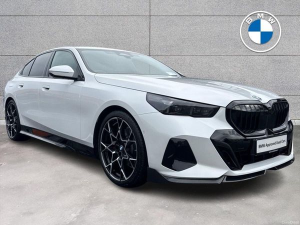 BMW 5-Series Saloon, Petrol Plug-in Hybrid, 2026, White