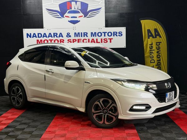 Honda Vezel SUV, Petrol Hybrid, 2019, White