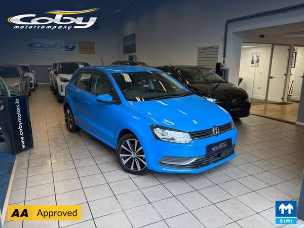 Volkswagen Polo Hatchback, Petrol, 2015, Blue
