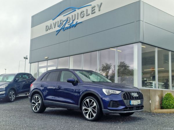 Audi Q3 Estate, Petrol Plug-in Hybrid, 2023, Blue