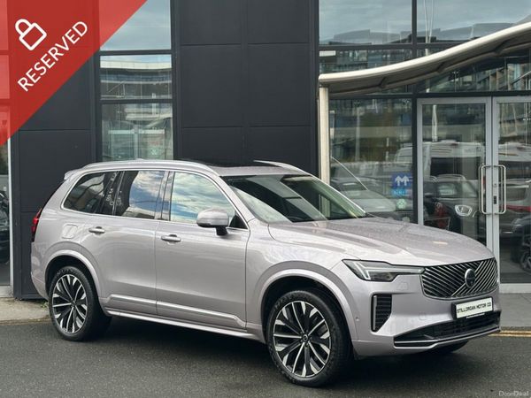Volvo XC90 Estate, Petrol Plug-in Hybrid, 2025, Silver