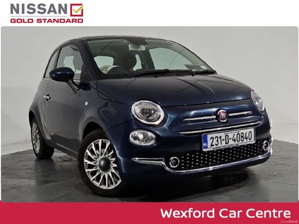 Fiat 500 Hatchback, Petrol, 2023, Blue