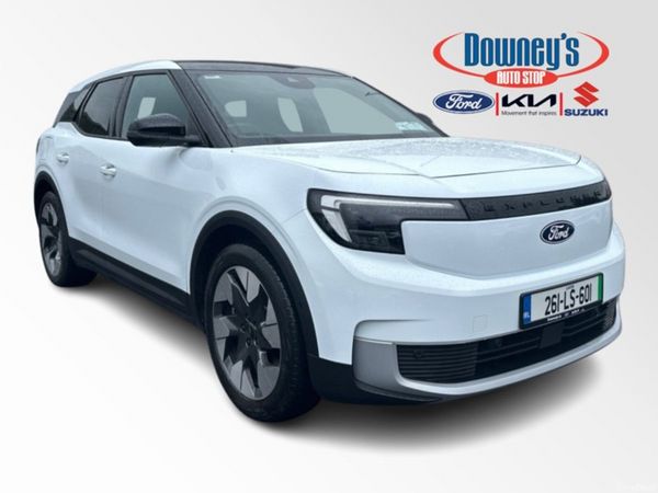 Ford Explorer Hatchback, Electric, 2026, White