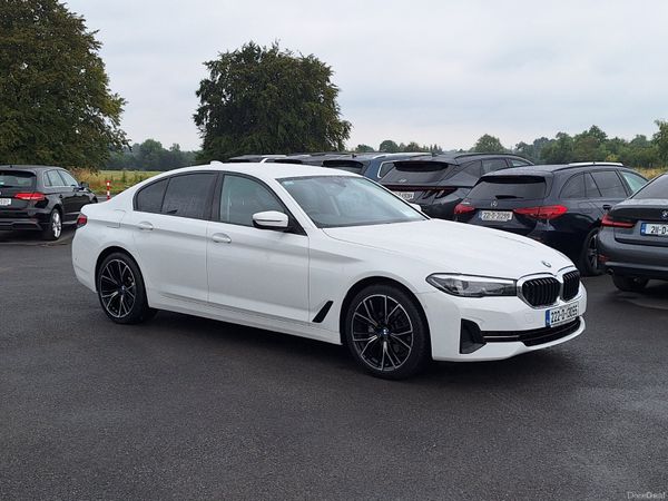 BMW 5-Series Saloon, Diesel, 2022, White