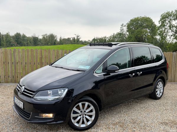Volkswagen Sharan MPV, Diesel, 2017, Black
