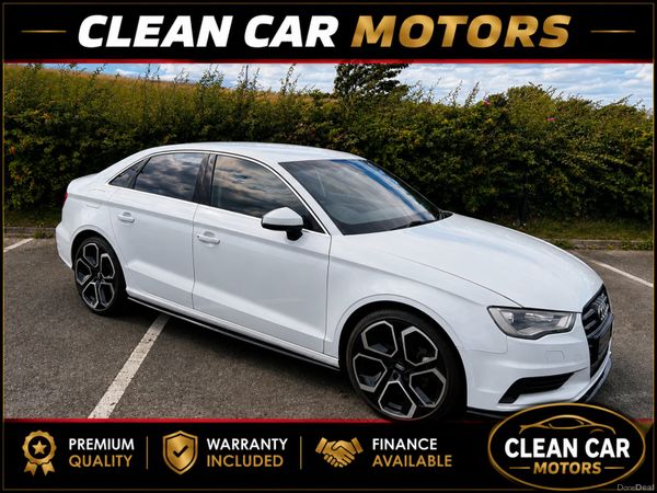 Audi A3 Saloon, Petrol, 2016, White