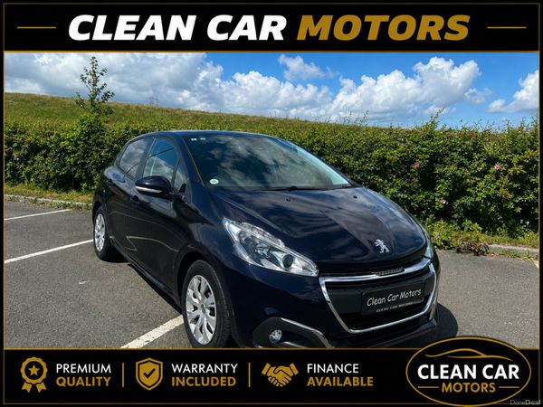 Peugeot 208 Hatchback, Petrol, 2017, Black