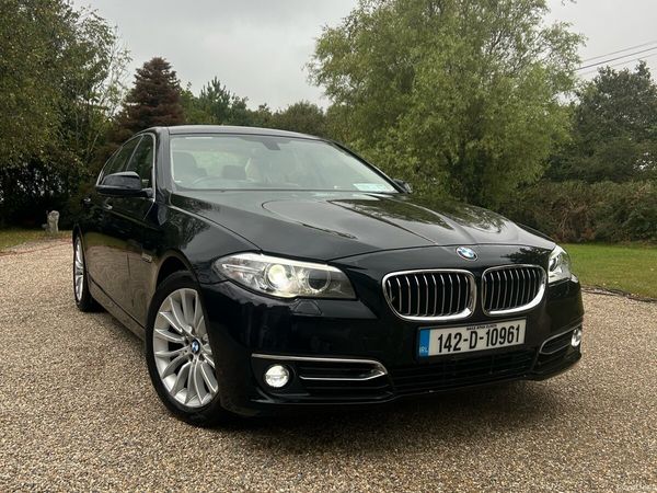 BMW 5-Series Saloon, Diesel, 2014, Black