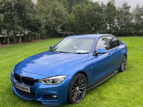BMW 3-Series Saloon, Diesel, 2017, Blue