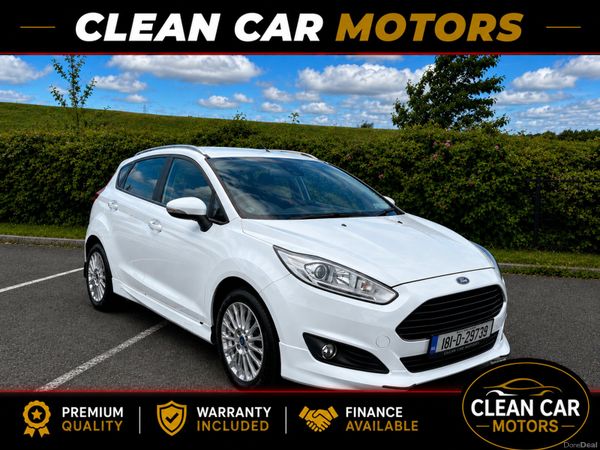 Ford Fiesta Hatchback, Petrol, 2014, White