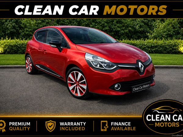 Renault Clio Hatchback, Petrol, 2016, Red