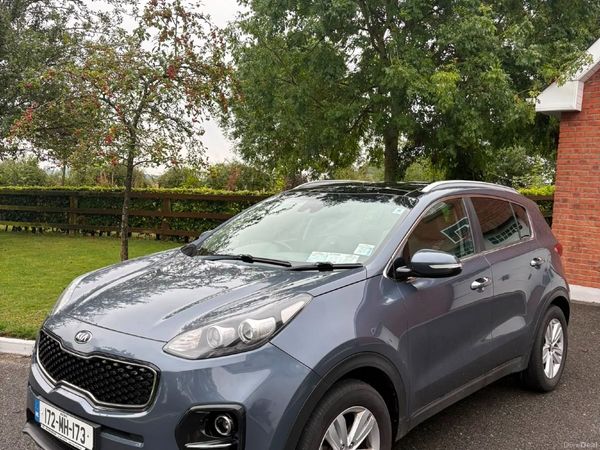 Kia Sportage SUV, Diesel, 2017, Blue