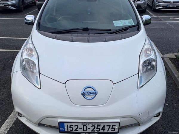 Nissan Leaf Hatchback, Electric, 2015, White