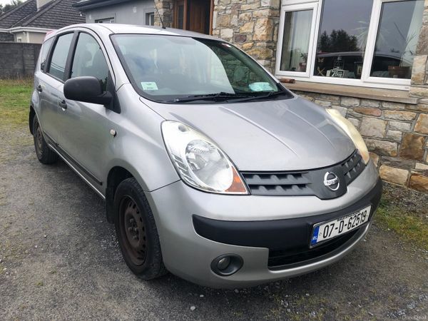 Nissan Note MPV, Petrol, 2007, Silver