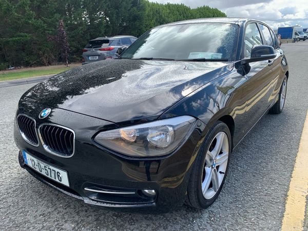 BMW 1-Series Estate, Diesel, 2012, Black