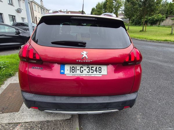 Peugeot 2008 Estate, Petrol, 2018, Red
