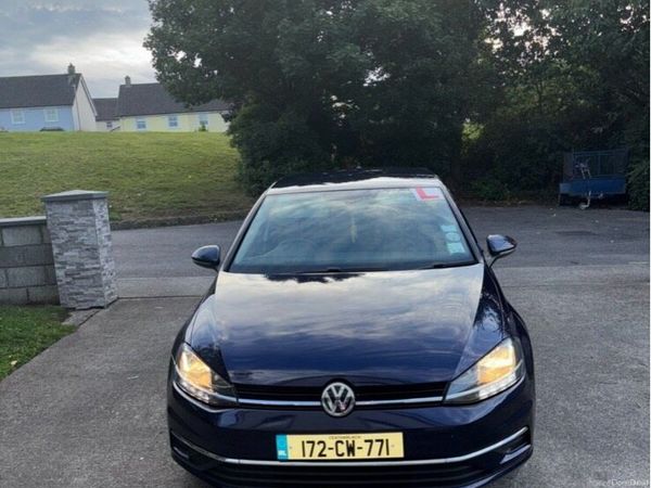 Volkswagen Golf Hatchback, Diesel, 2017, Blue