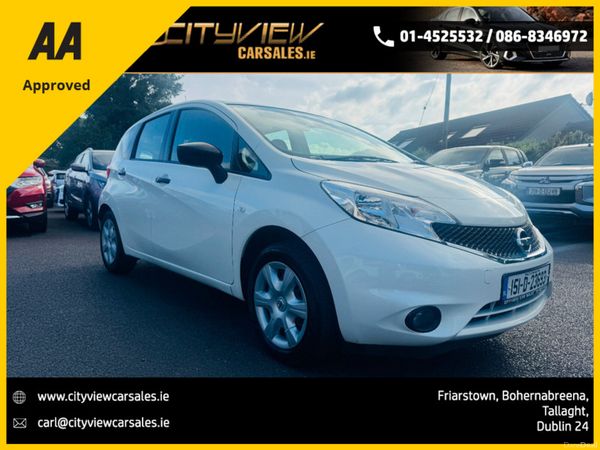 Nissan Note Hatchback, Petrol, 2015, White