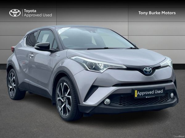 Toyota C-HR SUV, Petrol Hybrid, 2018, Silver