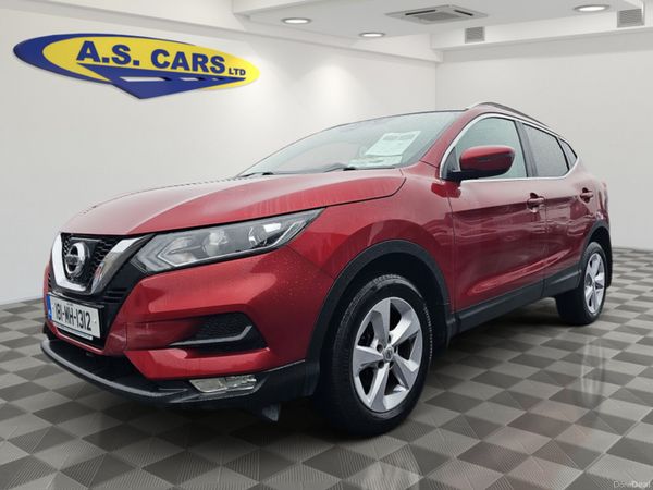 Nissan Qashqai SUV, Diesel, 2018, Red