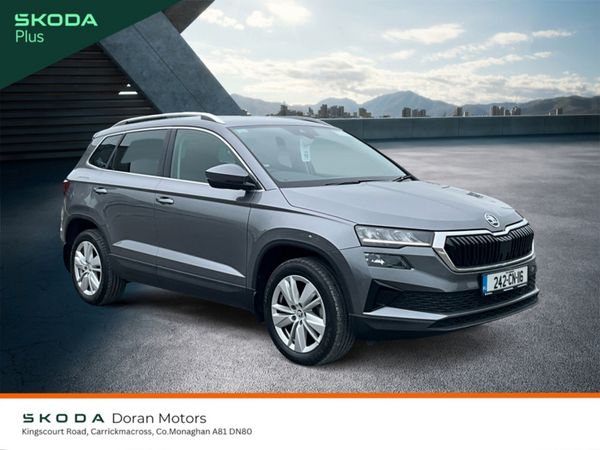 Skoda Karoq SUV, Petrol, 2024, Grey