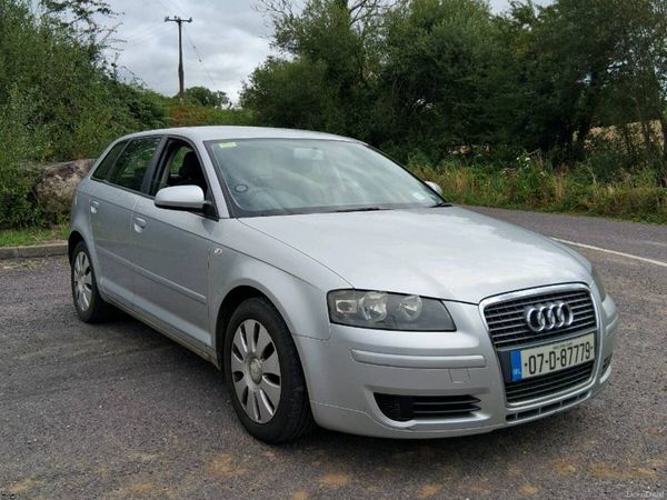 Audi A3 Hatchback, Petrol, 2007, Silver