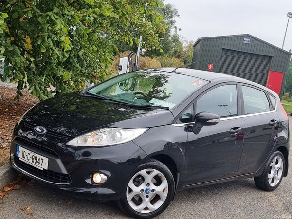Ford Fiesta Hatchback, Petrol, 2010, Black