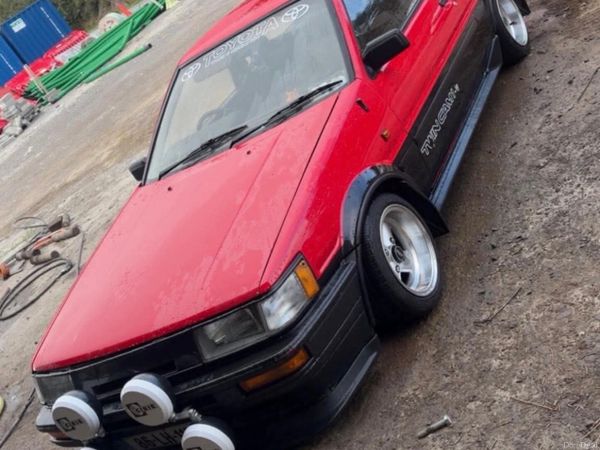 Toyota Sprinter Coupe, Petrol, 1986, Red