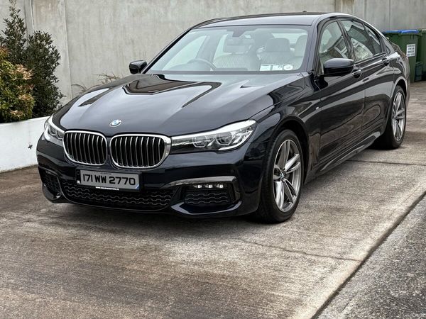BMW 7-Series Saloon, Diesel, 2017, Black