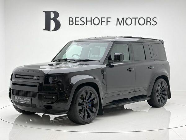 Land Rover Defender Estate, Petrol Plug-in Hybrid, 2024, Black