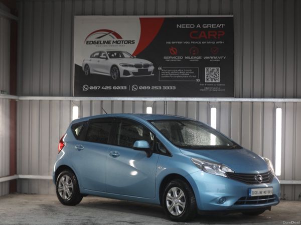 Nissan Note Hatchback, Petrol, 2013, Blue