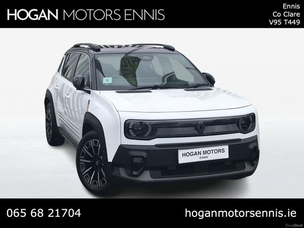 Renault 4 Hatchback, Electric, 2026, White