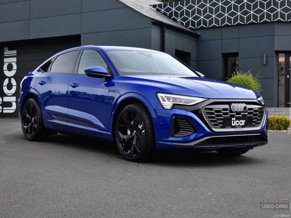 Audi Q8 SUV, Electric, 2023, Blue