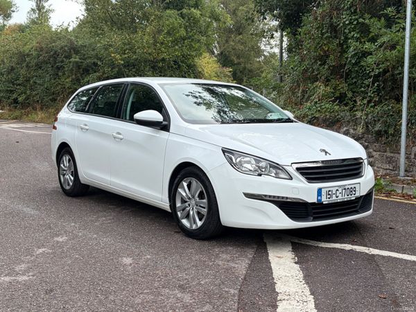 Peugeot 308 Estate, Diesel, 2015, White