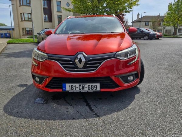 Renault Megane Estate, Diesel, 2018, Red
