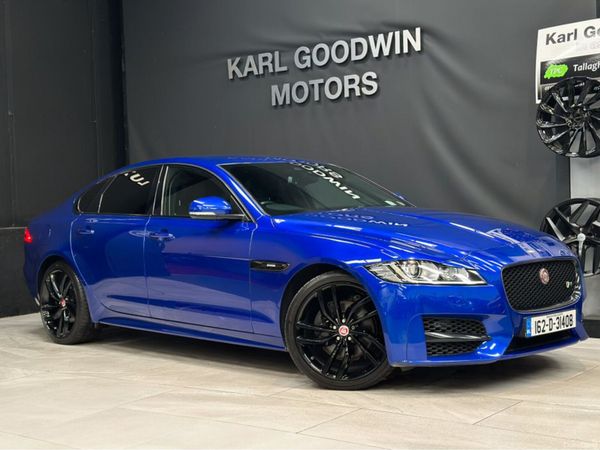 Jaguar XF Saloon, Diesel, 2016, Blue
