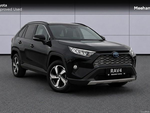 Toyota RAV4 SUV, Petrol Hybrid, 2021, Black