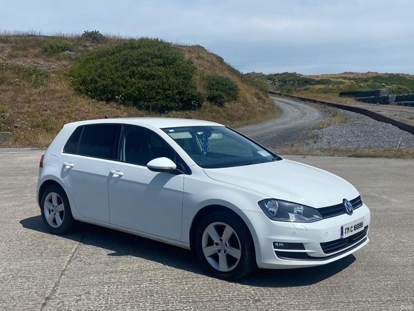 Volkswagen Golf Hatchback, Diesel, 2017, White