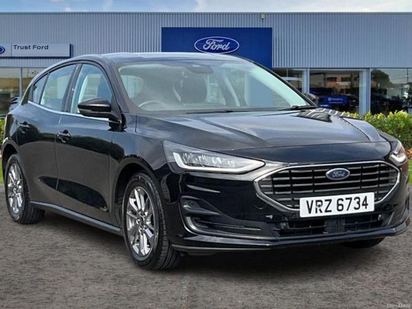 Ford Focus Hatchback, Petrol Hybrid, 2024, Black