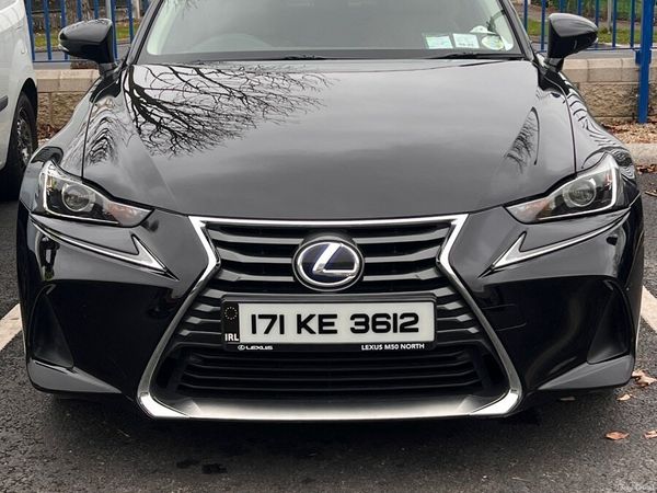 Lexus IS Saloon, Petrol Hybrid, 2017, Black