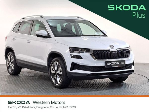 Skoda Karoq Estate, Petrol, 2023, White