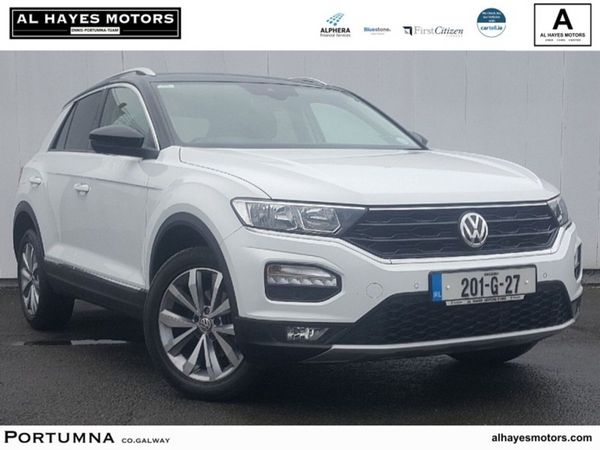 Volkswagen T-Roc SUV, Diesel, 2020, White