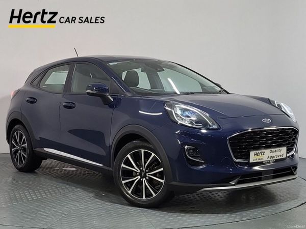 Ford Puma MPV, Petrol Hybrid, 2023, Blue