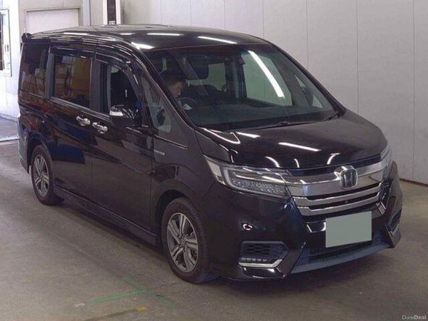 Honda Stepwagon MPV, Petrol Hybrid, 2019, Black