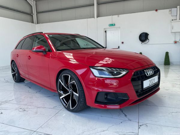 Audi A4 Estate, Diesel, 2021, Red