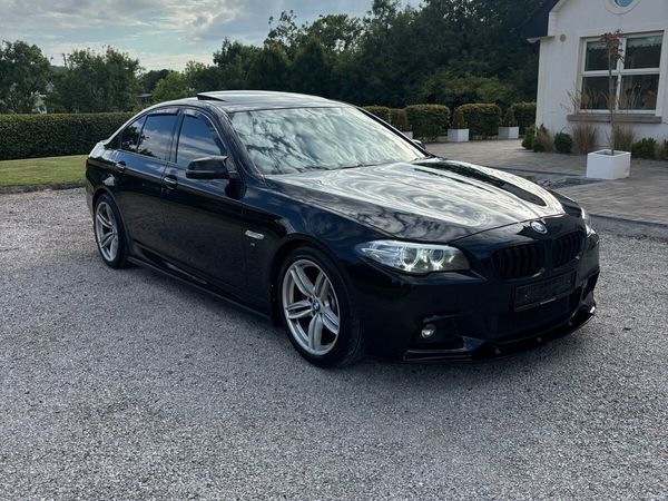 BMW 5-Series Saloon, Diesel, 2015, Black