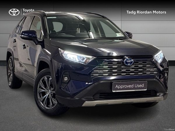 Toyota RAV4 SUV, Petrol Hybrid, 2024, Blue