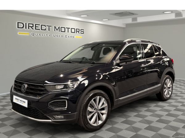 Volkswagen T-Roc Hatchback, Petrol, 2021, Black