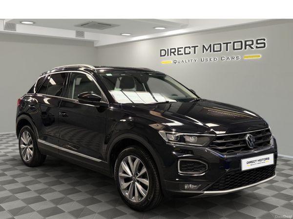 Volkswagen T-Roc Hatchback, Petrol, 2021, Black