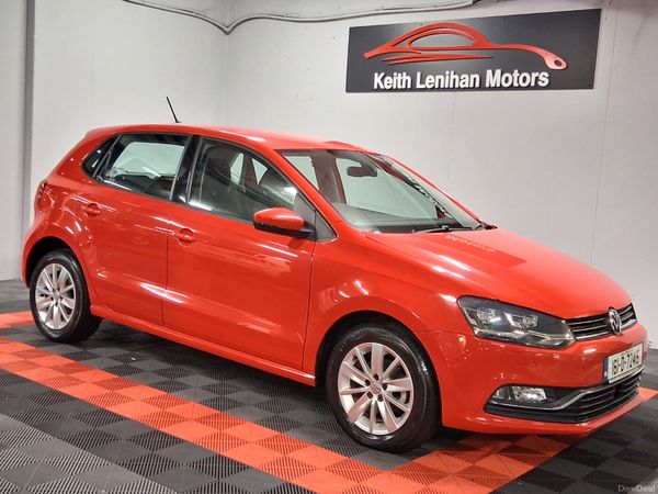 Volkswagen Polo Hatchback, Petrol, 2016, Red